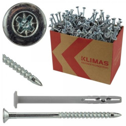 Kołki rozporowe wbijane szybkiego montażu z kołnierzem SMK 8x80 100szt.