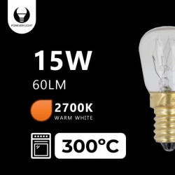 Żarówka do piekarnika E14 ST26 15W 230V 60lm 300 Forever Light RTV100497