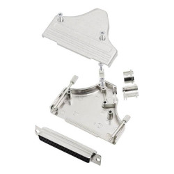 Encitech 6355-0007-14 D-Sub Receptacle set 37-pin Solder Bucket