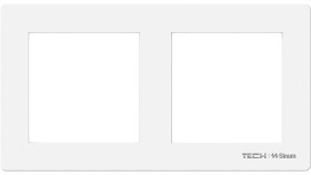 Sinum Fg-02 Ramka Szklana Podwójna Kolor Biały