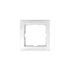 Ramka pojedyncza biała 5310118989 B.Kwadrat Berker