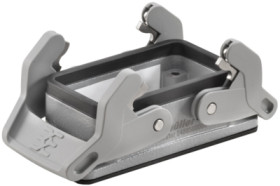 Surface mount housing, size B10, die-cast aluminum, cross bow locking, IP65, 2488580000