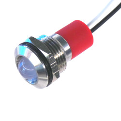 Panel LED 12V, biała 14mm LED Wyprowadzenia CML Innovative Technologies