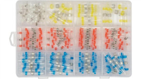 Zestaw Rurek Termokurczliwych Z Cyną 0.25-6Mm2., 220Szt