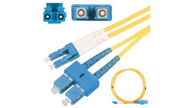 Patchcord Jednomodowy, Duplex, 3Mm, 0,5M Extralink Sc/Upc-Lc/Upc