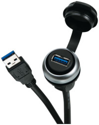 Kabel USB Złącze A USB A Złącze B USB A dł. 1m Przewód USB USB 3.0