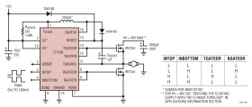 Half-Bridge N-Channel Power MOSFET Driver with Boost Regulator