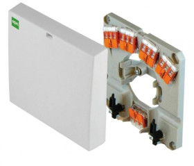 Puszka do podłączeń AGD do kuchenek HAD 4-S N/T-P/T zaciski WAGO 6mm2 1869-00