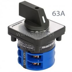 Wyłącznik 63A, 3 tory ( 0-1 ); 63x63mm