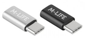PRZEJSCIE USB C -WT./USB MICRO-GN.