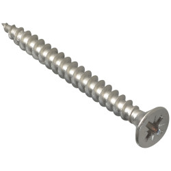 ForgeFix POZI550SS Multi-Purpose Pozi Screw CSK ST S/Steel 5.0 x 50mm Box 200