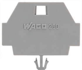 End plate for feed through terminal, 260-371