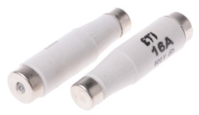 Bezpiecznik butelkowy diazed 16A gwint E16 gG - gL ETI 500V ac