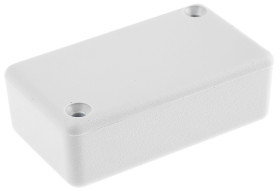 Obudowa ABS szerokość zew. 35 mm długość zew. 60 mm wys. zew. 20 mm Hammond IP54 Szary