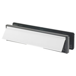 Yale Locks Letter Plate White (Visi-Packed) 300mm (12in)