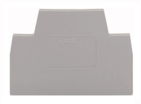 End/Intermediate plate for terminal block, 280-340