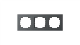 Gira Ramka Potrójna Gira E2 Antracytowy