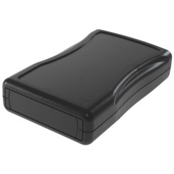 CamdenBoss CHH456ABK Case 117.5 x 72.5 x 25.5mm Black AA Battery Recessed Lid