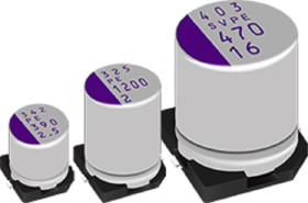 Kondensator stały 820μF 2.5V dc SMD Panasonic 6.3 x 5.9mm