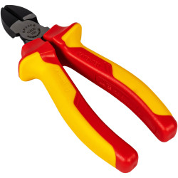 Br&#xFC;der Mannesmann M10606 VDE Side Cutter 160mm 1pc Ergonomic Grip