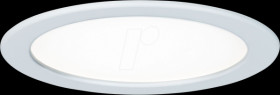 92060 LED recessed panel, 16.5 W, 4000 K, round, white