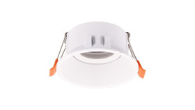 Oczko Sufitowe Podtynkowe Okrągłe Ruchome 1Xgu10 Ip20 Biały Mlos7239 Milagro