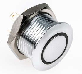 Nasadka przełącznika Chwilowy SPST średnica wycięcia 16mm, montaż panelowy RS PRO