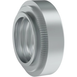 Press-in nut, M6, H 4.08 mm, outer Ø 11.18 mm, steel, galvanized, 002.14.361