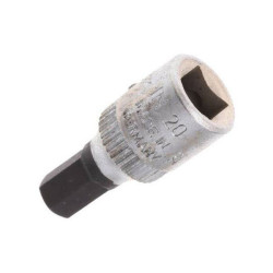 Gedore 6178490 Screwdriver Bit 1/4" Internal Hexagon 6 mm