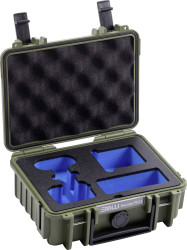 B & W International Walizka transportowa action.case PP.23.GO3 2.3 l (S x W x G) 230 x 90 x 180 mm brązowo-zielony PP.23