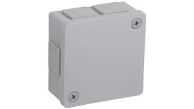 Puszka Natynkowa Pusta 6 Wlotów Viplast Vp-22 Szara Ip55 86X86x40mm 022-03