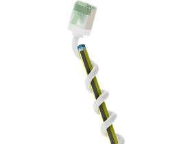 Kabel patchcord CAT 8.1 U/FTP 0,5m Cu biały ultra-elastyczny