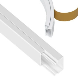 Korytko Kablowe Kanały Elektroinstalacyjne MKI 11/20mm z Taśmą Biały 2m