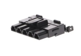 Obudowa złącza zagniatanego 5-pinowe 2-rzędowe raster: 10mm Molex Żeński Montaż na kablu Mini-Fit 42815 Końcówki do