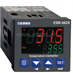 Regulator temp. ESM4420 uniwersany ( 230V); 2x LED