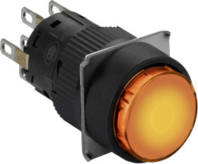 Schneider Electric XB6EAF8B2P XB6EAF8B2P Przycisk podświetlany 250 V 3 A chwilowy IP65 5 szt.