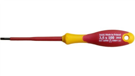 3,5X100 Wkrętak Makit Śrubokręt Elektryczny Izolowany Vde 1000V Dla Elektryka