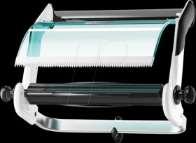 652100 Wall Stand W1 Performance, paper towel dispenser, white/turquois