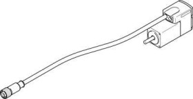 Silnik krokowy FESTO EMMS-ST-28-L-S 1451384, 0.09 Nm, 1.4 A