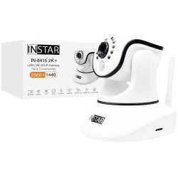 INSTAR 14084 IN-8415 2K&#x2B; CCTV Camera, Wi-Fi/PoE, Smart, Pan/Tilt, 1440p