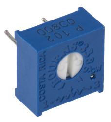 Potencjometr dostrojczy 1kΩ THT 0.5W Regulacja górna 3,15 mm