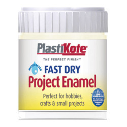 PlastiKote 440.0000047.067 Fast Dry Enamel Paint B47 Bottle De La Cr&#xE8;me 59ml