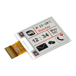 Three-Colour 1.54" E-Ink Raw Display Panel (200x200)