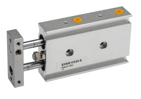 Siłownik z prowadzeniem skok 20mm RS PRO Ø 10mm 92 x 46 x 17mm 92mm