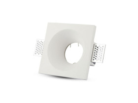 VT-776 Oczko halogenowe Spot trzonek: GU10 kwadratowa biały 3641 V-TAC