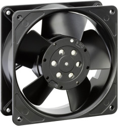 AC axial fan, 230 V, 119 x 119 x 38 mm, 100 m³/h, 26 dB, ball bearing, ebm-papst 4856 Z
