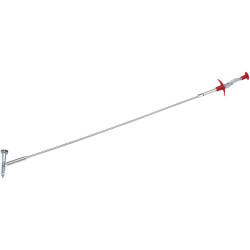 Meister Werkzeuge 800392 Large Spring-Loaded Tongs for Inaccessible Places