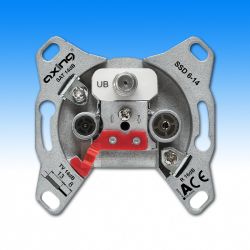 Axing SSD 6-14 SAT-Einkabel Durchgang, programmierbar, 14 dB