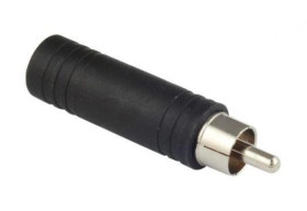 Redukcja wt.RCA/gn.Jack 6,3 mono