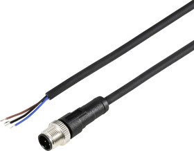 TRU COMPONENTS TC-12833024 Kabel połączeniowy czujnika/aktuatora, piny: 4, 5 m, 1 szt.
